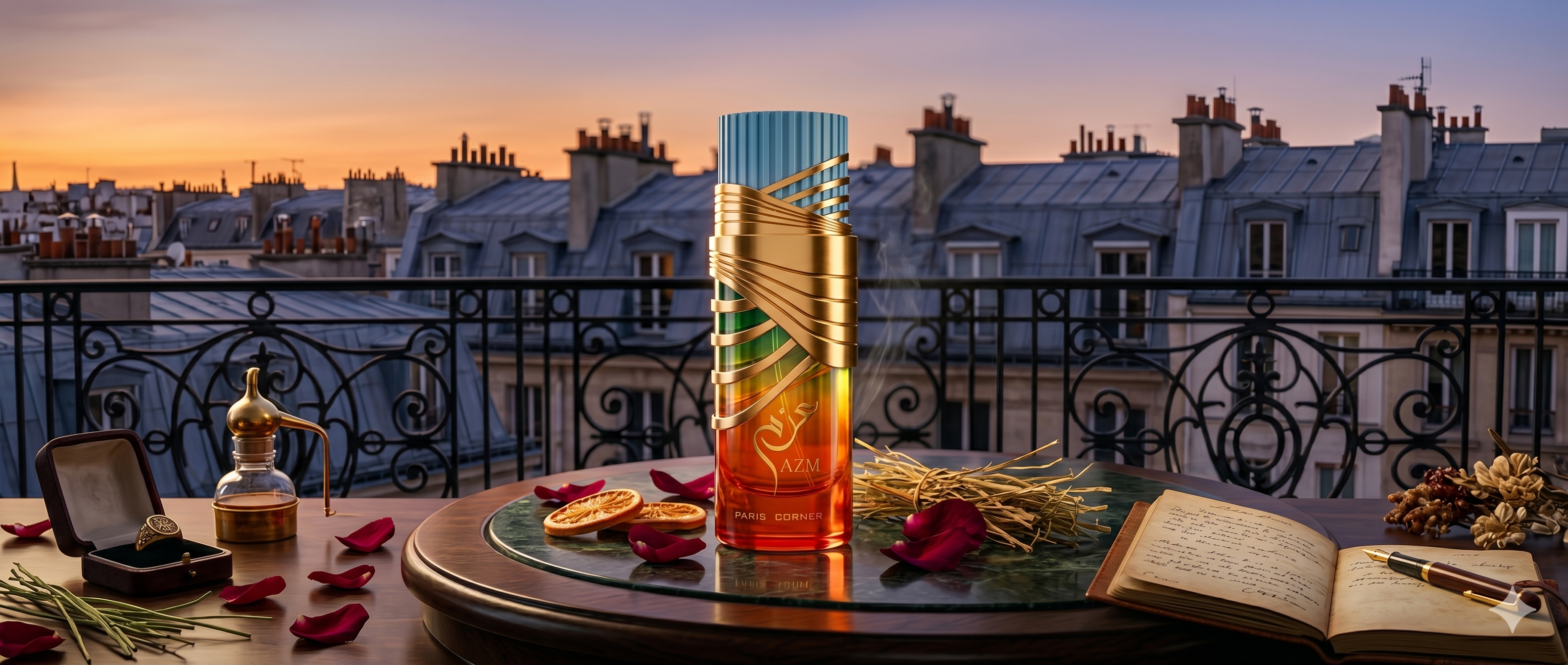 Azm Paris Corner: The 100ml Vibrant Spirit – Royal oud