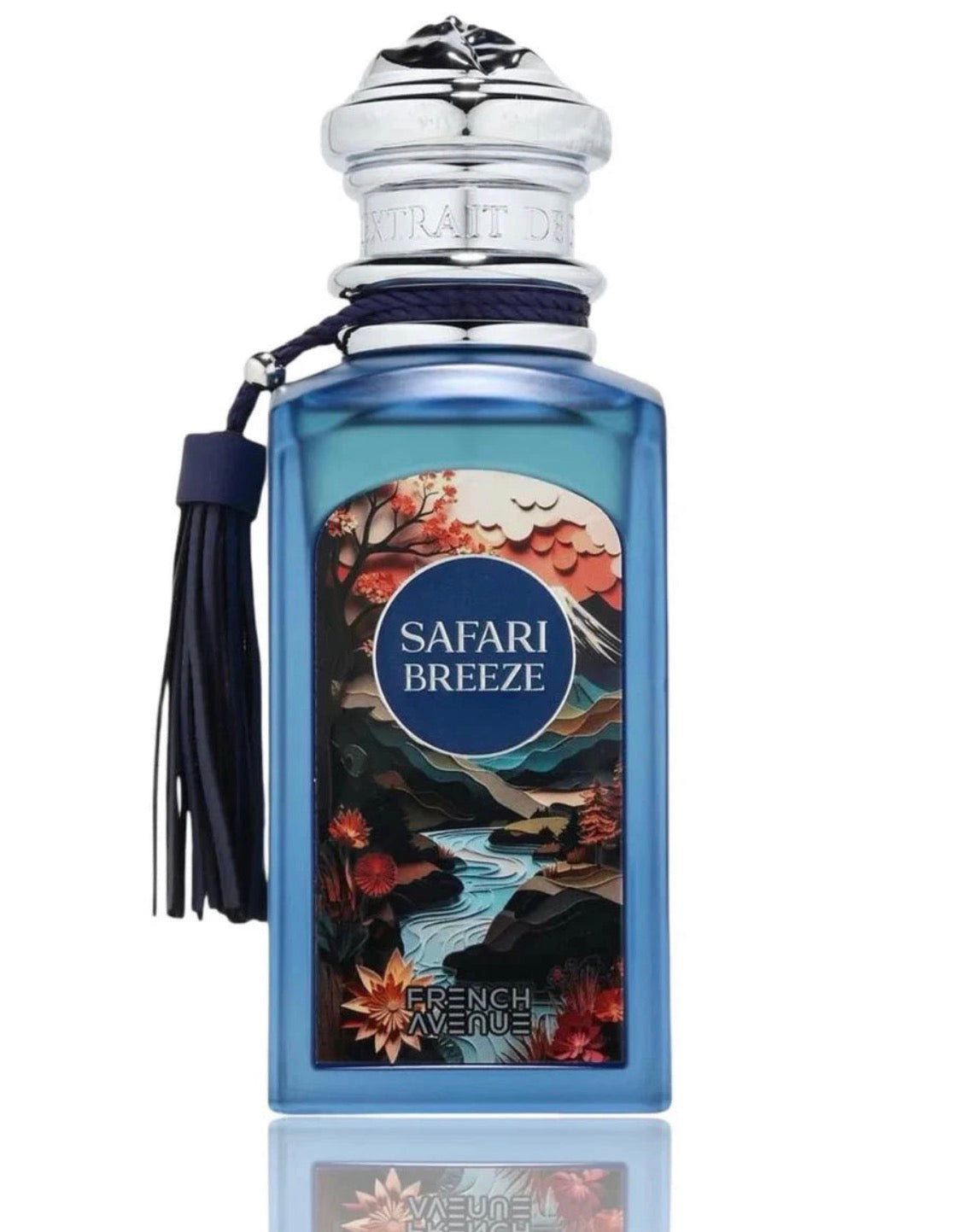 Safari Breeze By French Avenue Beautiful Bottle and very good smell