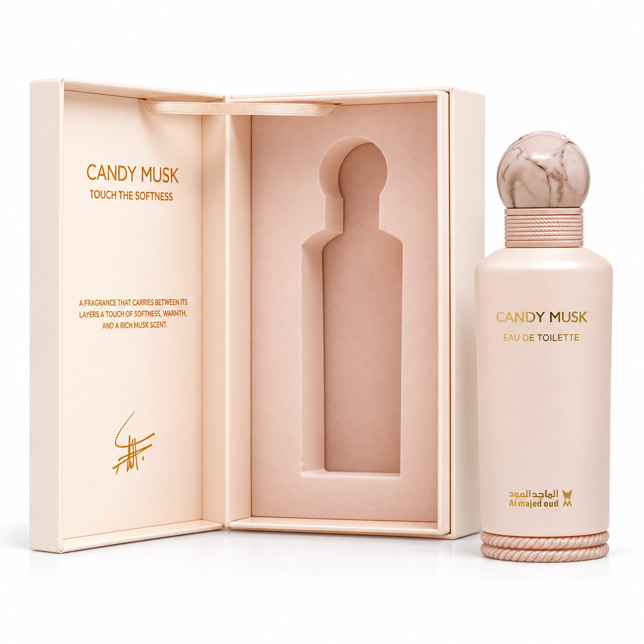 Al Majed Oud Candy Musk EDT 150ml | Peach, Vanilla & Musk – Royal oud