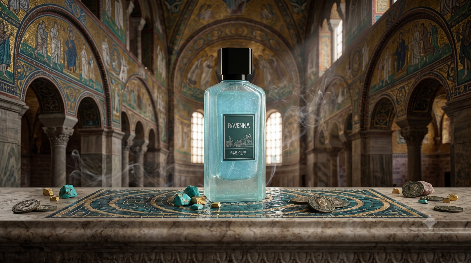 A Masterpiece of Luminous Sophistication: Ravenna Extrait de Parfum by Al Ambra