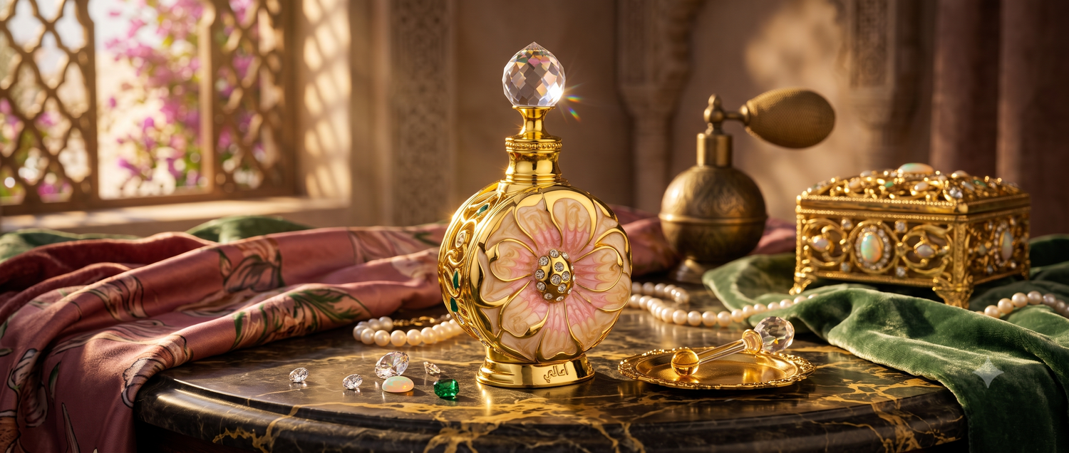 A Golden Elixir of Dreams: Amaali Concentrated Perfume Oil by Swiss Arabian