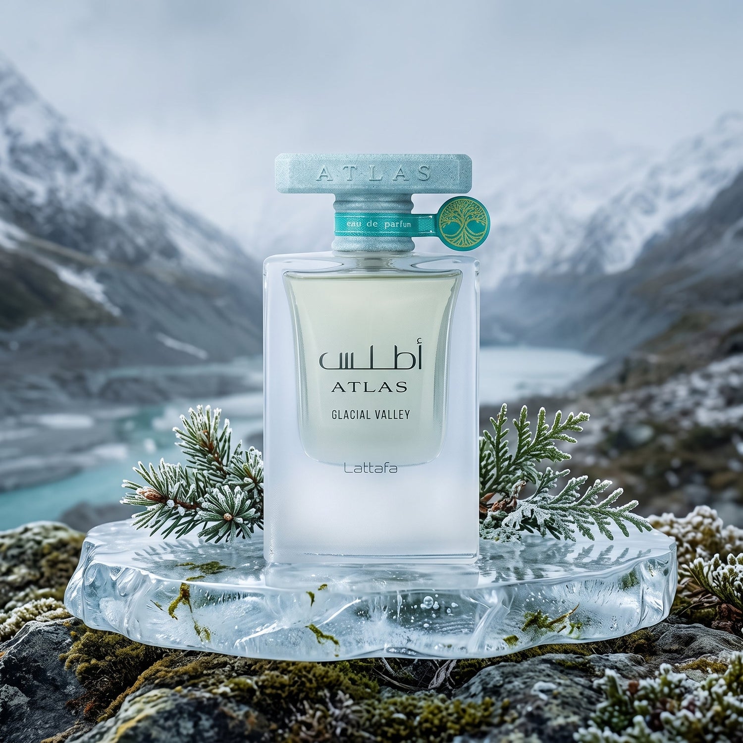 A Masterpiece of Oriental-Marine Elegance: Atlas Glacial Valley by Lattafa