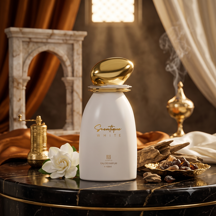 A Masterpiece of Luminous Serenity: Scentique White by Ahmed Al Maghribi