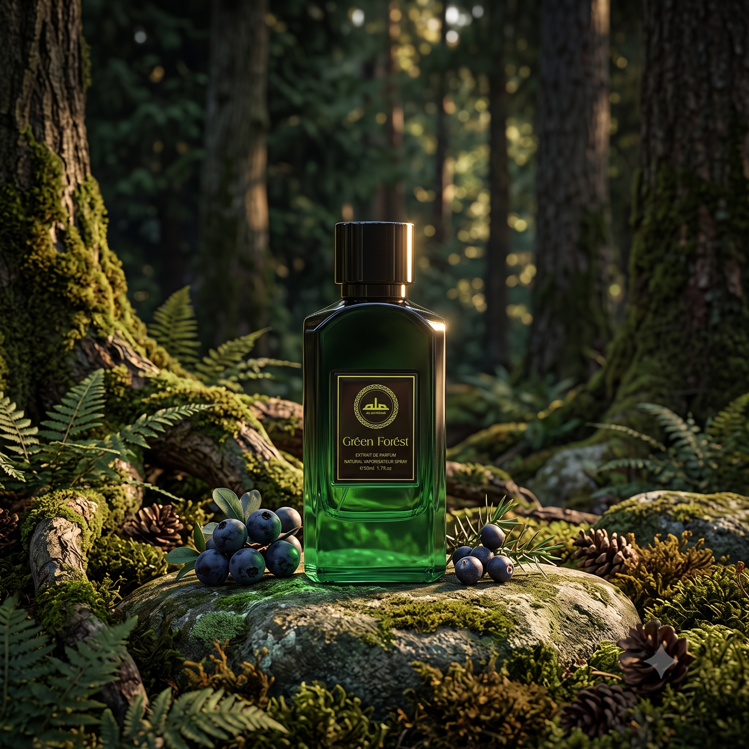 A Journey Into the Wild: Green Forest Extrait de Parfum by Al Ambra