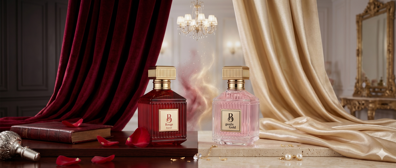 The Ultimate Fragrance World Showdown: B Rouge Extrait vs B Gentle Gold