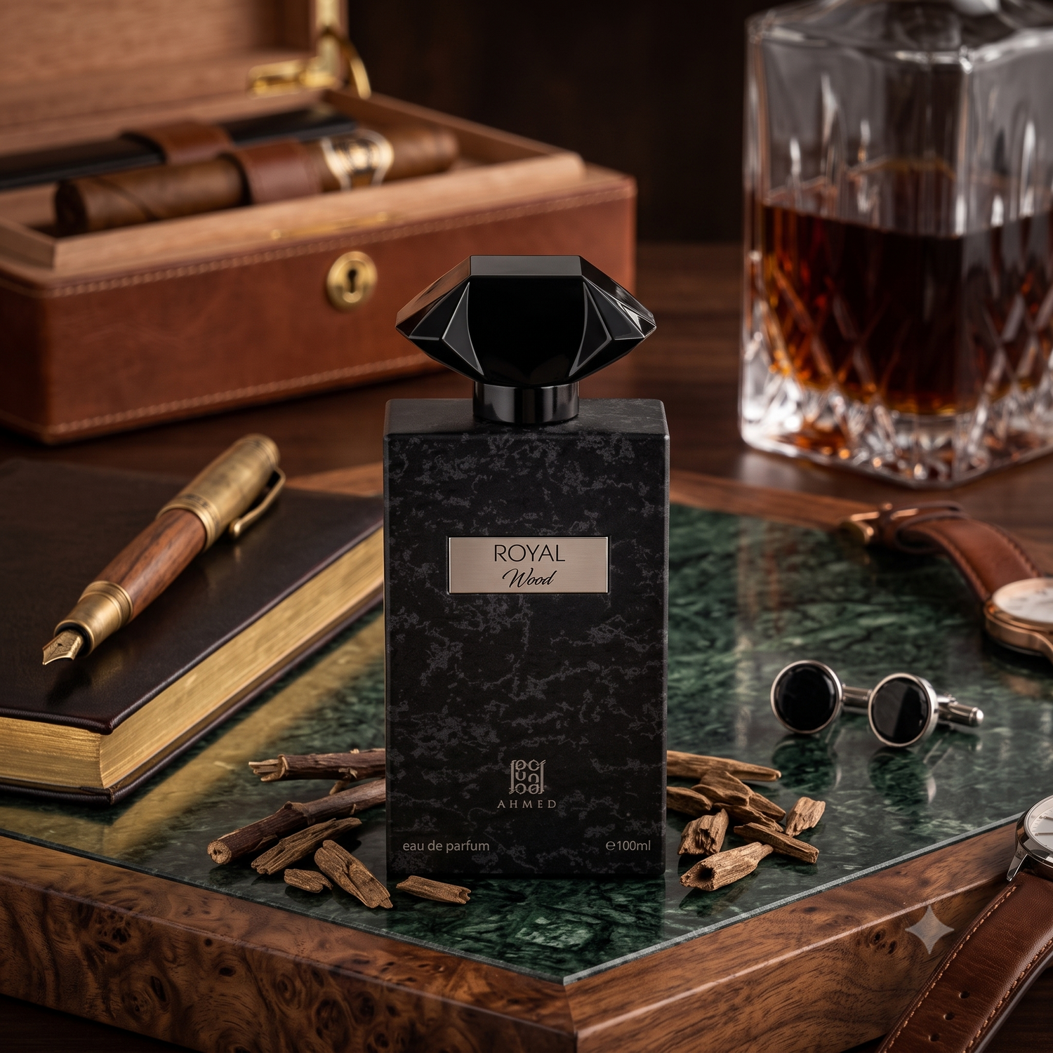 A Masterpiece of Regal Masculinity: Royal Wood by Ahmed Al Maghribi