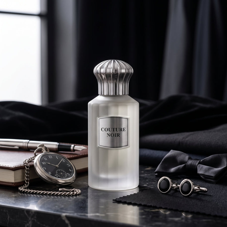 A Deep Dive into Woody-Leather Elegance: Couture Noir by Ahmed Al Maghribi