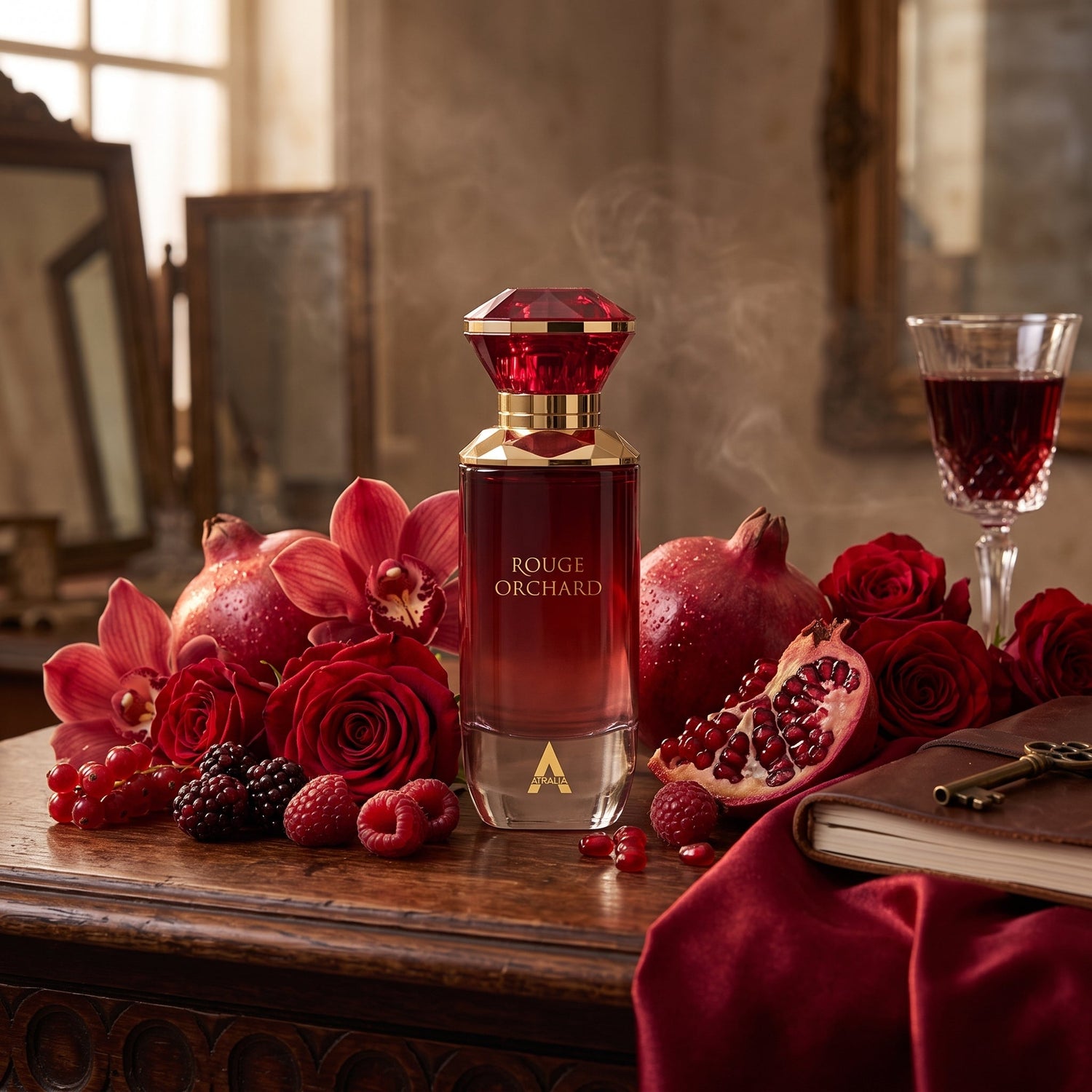 A Masterpiece of Vibrant Fruity Elegance: Rouge Orchard by Atralia