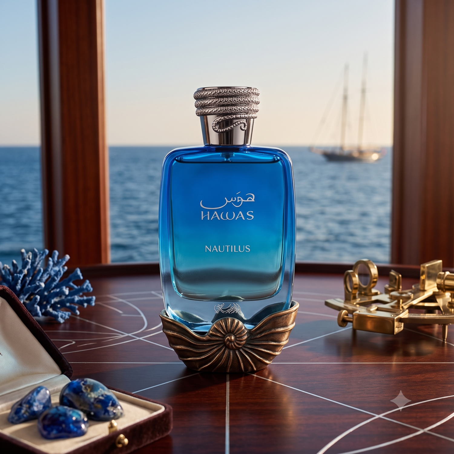 A Masterpiece of Mineral Aquatic Opulence: Hawas Nautilus by Rasasi