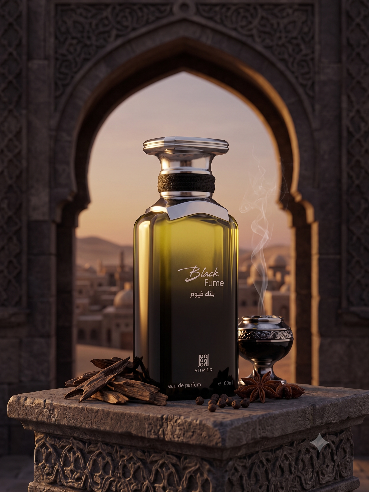 A Masterpiece of Dark Elegance: Black Fumes by Ahmed Al Maghribi
