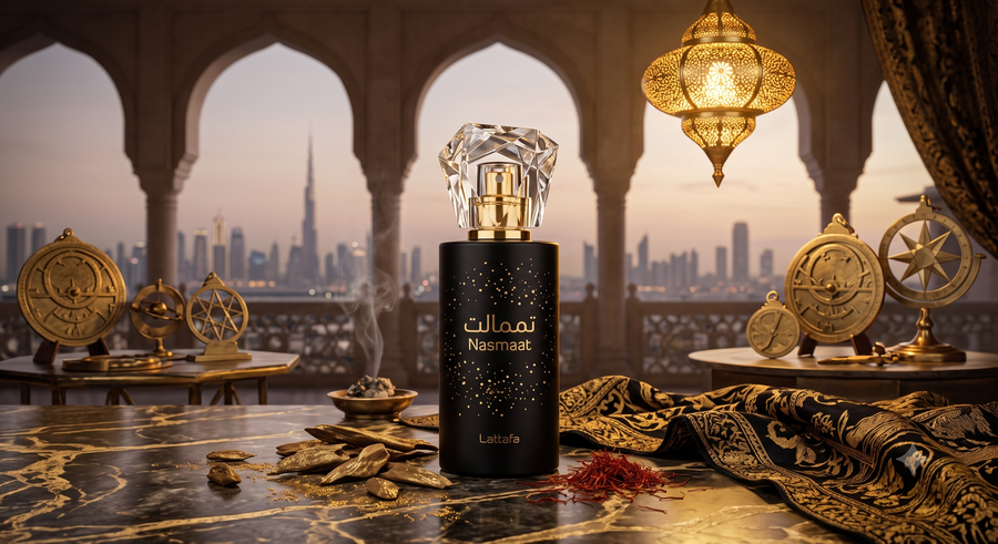A Modern Tapestry of Spice and Leather: Nasmaat by Lattafa