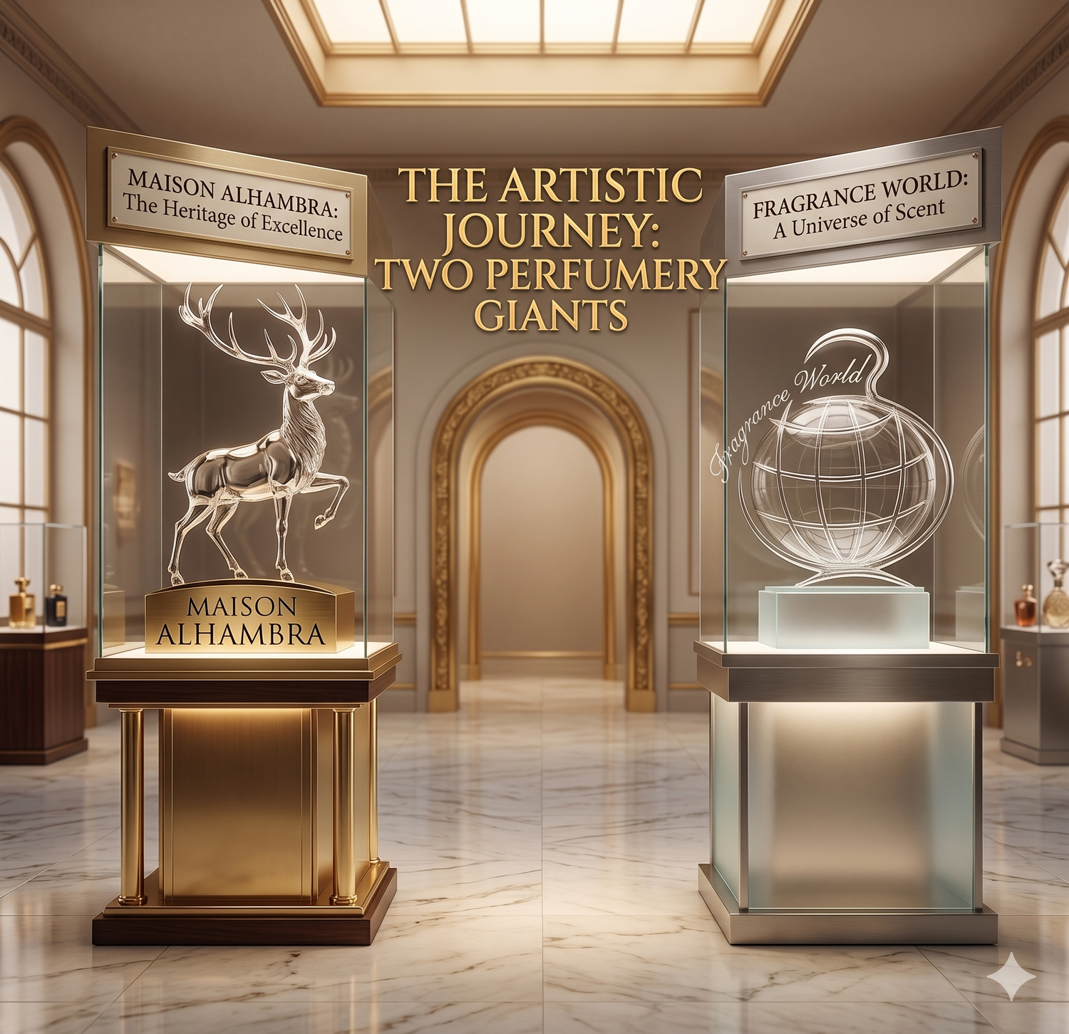 The Artistic Journey: Two Perfumery Giants