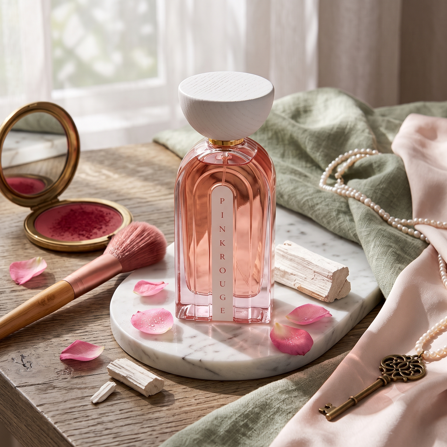 A Masterpiece of Vibrant Femininity: Pink Rouge by Ahmed Al Maghribi