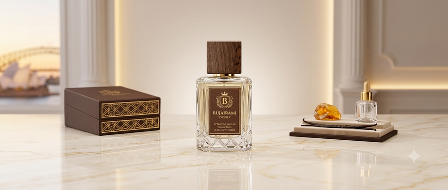 A Smooth Woody Amber Journey: Oud Money Extrait de Parfum Bujairami