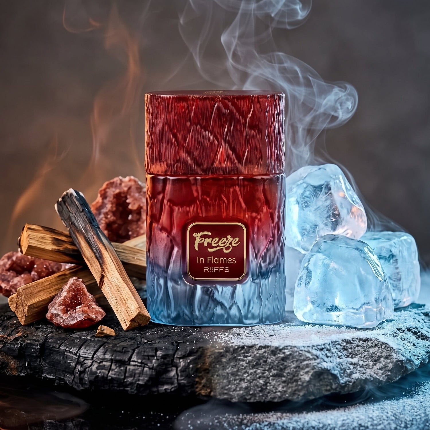 A Deep Dive into High-Contrast Opulence: Freeze in Flames by Riiffs