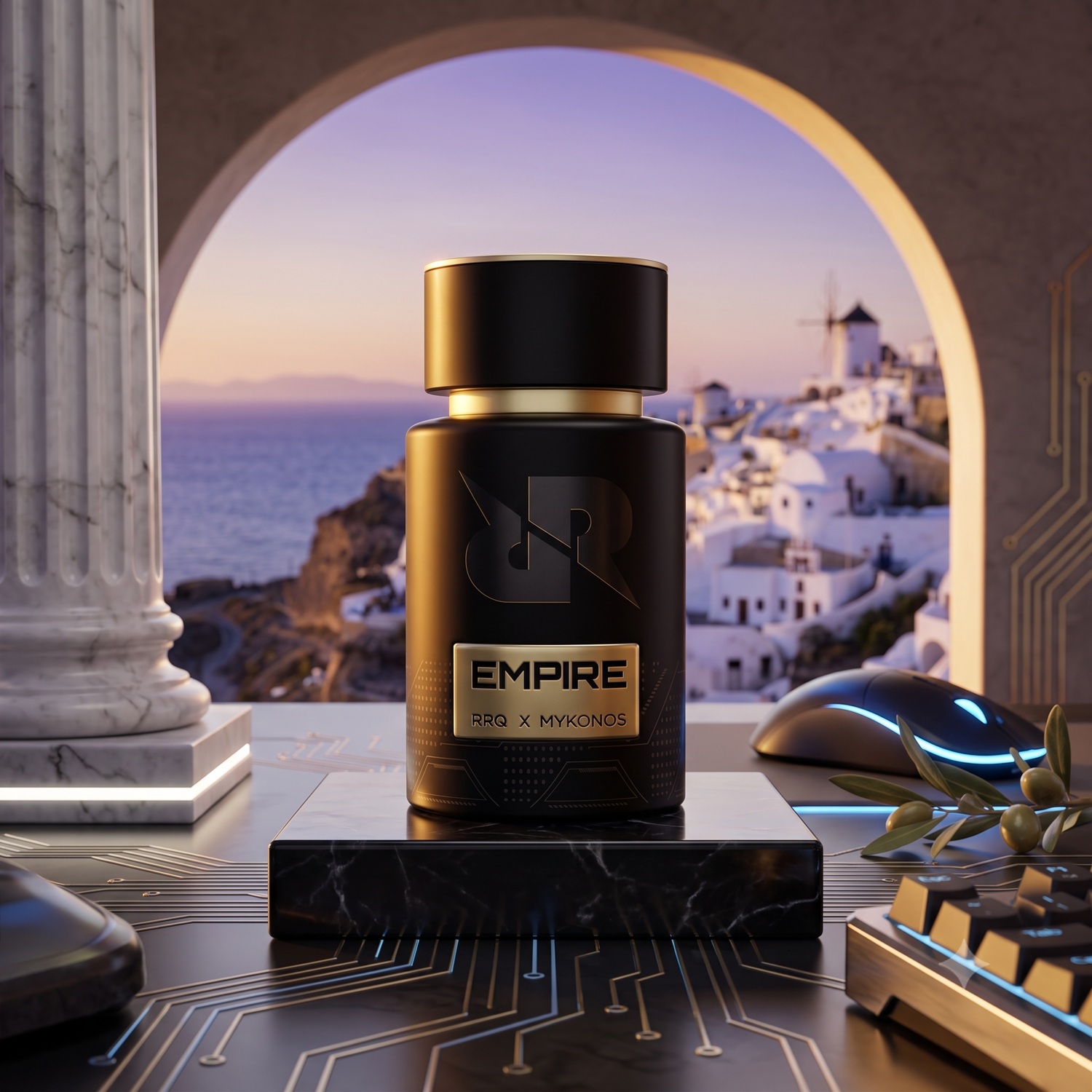 Power, Worn With Precision: Empire Extrait de Parfum by Mykonos