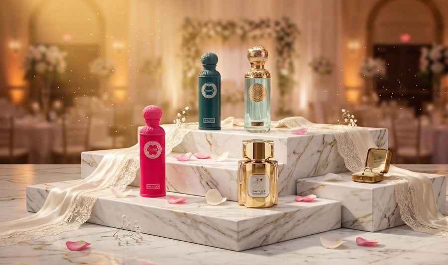 The 14-Hour Scent Trail : Premium Arabian Perfumes for UK Weddings
