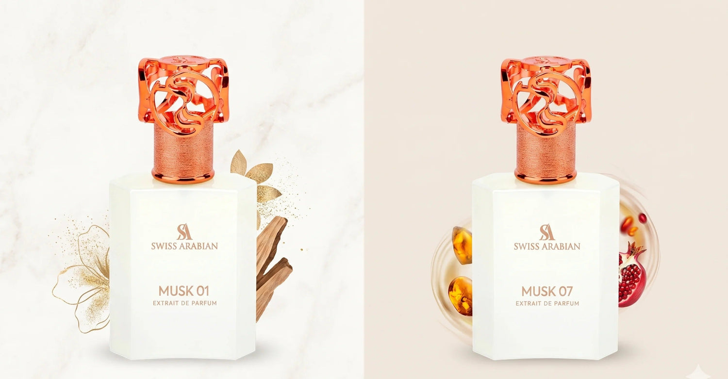 Explaining The Difference: Swiss Arabian Musk 01 and Musk 07