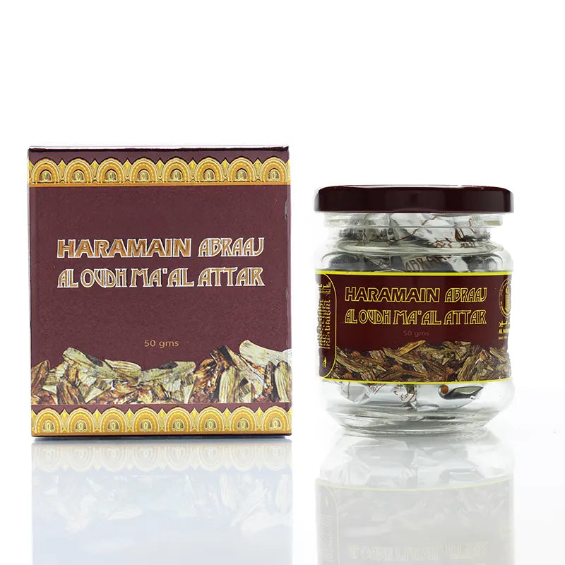Haramain Abraaj Al Oudh Ma' Al Attar 50g