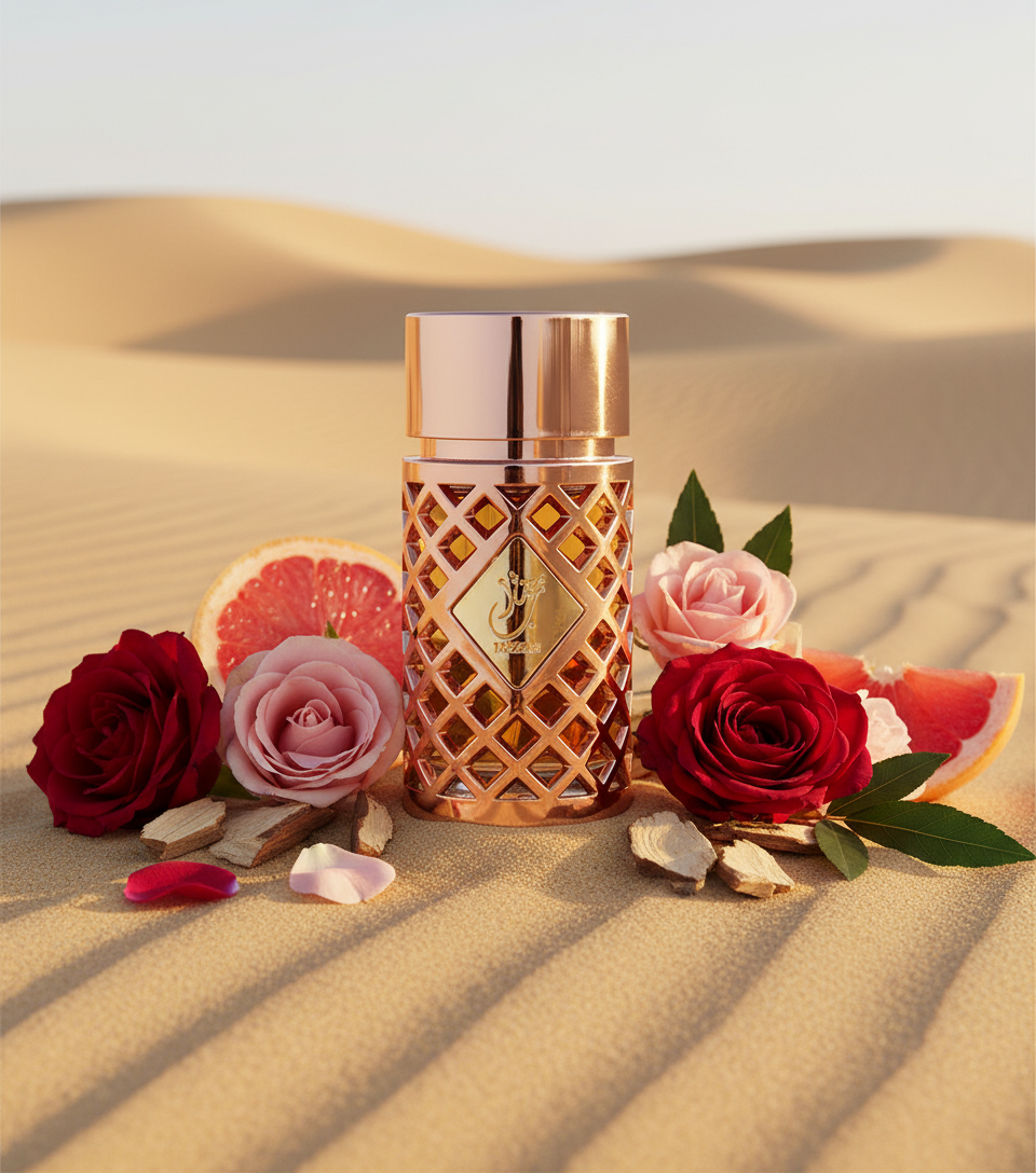 Jazzab Rose Gold by Ard Al Zaafaran 100ml EDP Unisex – Citrus, Oud & Amber