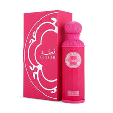 Gissah One & Only pink Arabian oud perfume bottle and matching decorative box