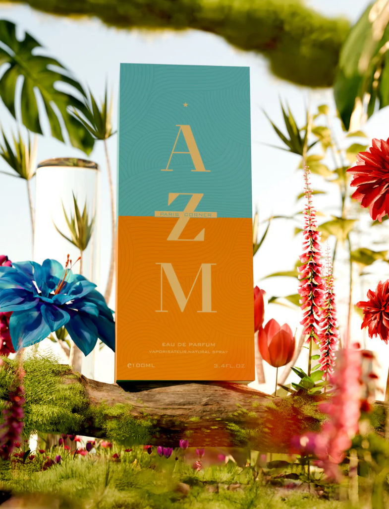 AZM by Paris Corner - 100ml EDP Unisex Oriental Woody Fragrance