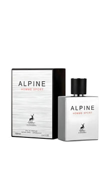 Alpine Homme Sport Eau de Parfum Maison Alhambra 100ml bottle and box, men's fragrance