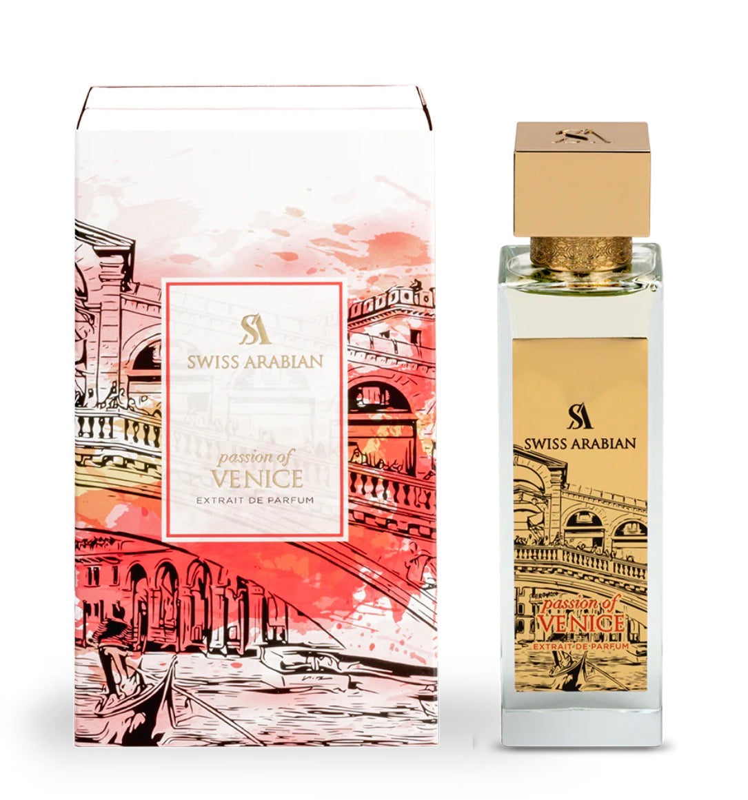 Passion of Venice Extrait de Parfum 100ml - Luxurious Woody Musk by Swiss Arabian
