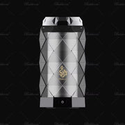 Modern Geometric Design portable Electric Bakhoor Burner inspired Black/Amber