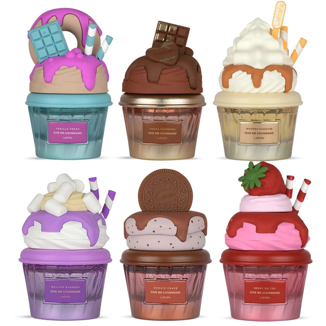 Give me Gourmand Cookie Crave by Lattafa 75ml EDP for Women. Cocoa, Vanilla and Sandalwood