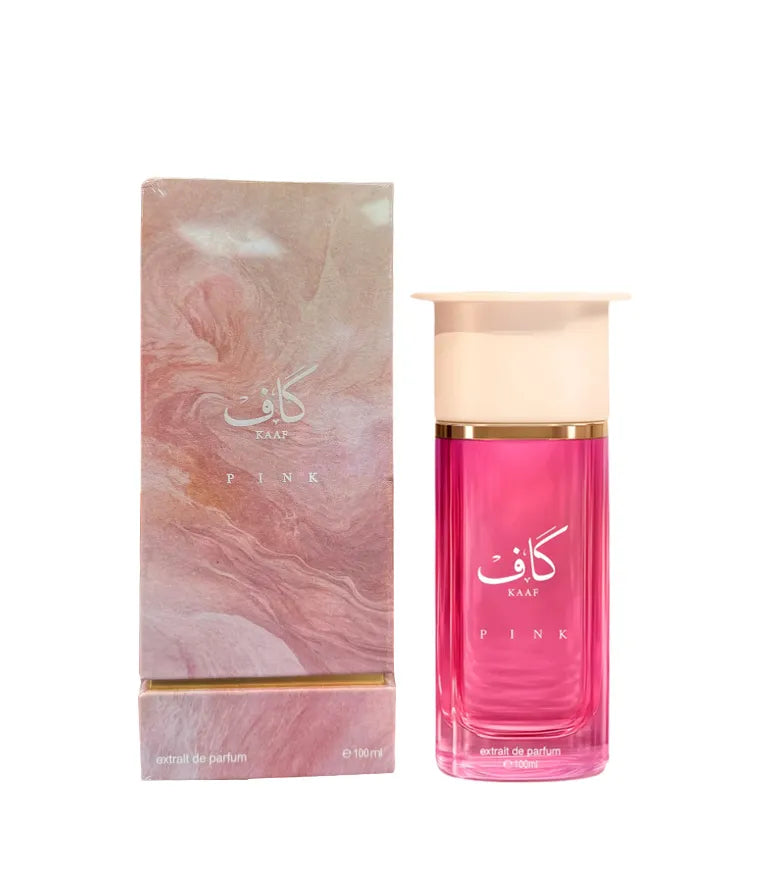 Kaaf Pink Perfume - Luxury Scent for Everyday Elegance 100ml by Ahmed al Maghribi