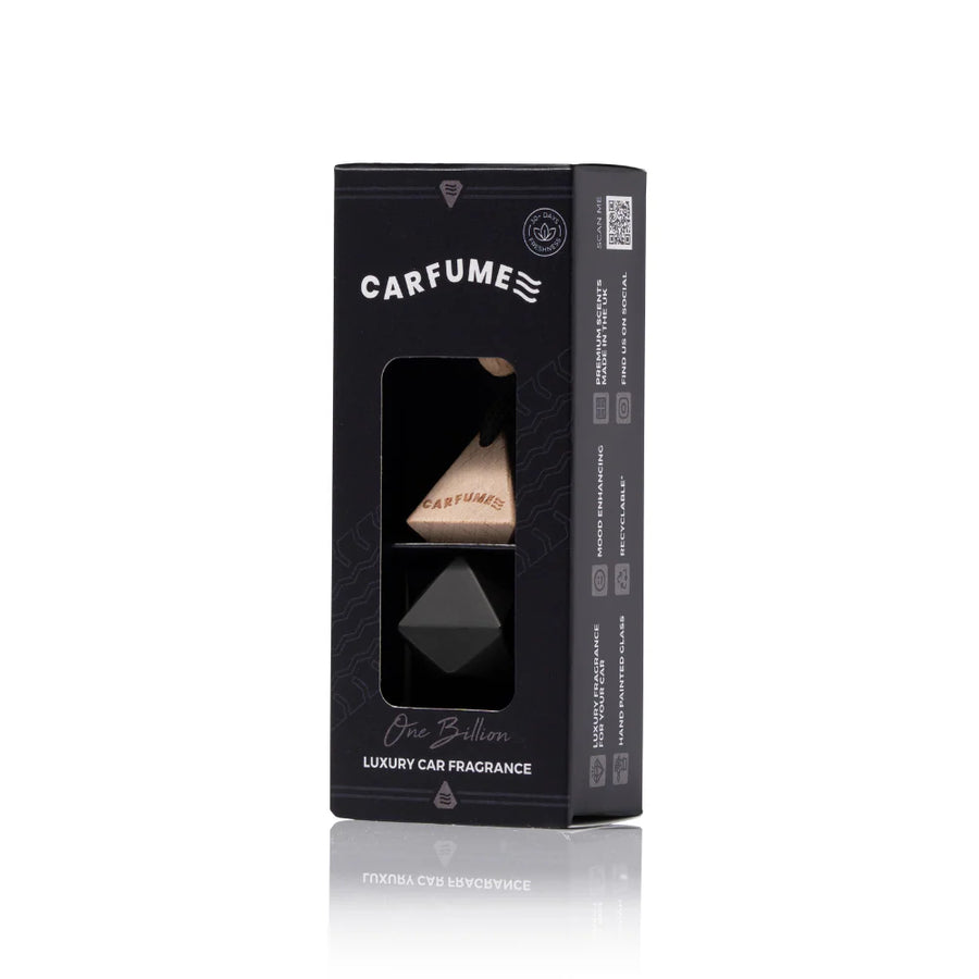 Carfume Luxury Hanging Glass Diffuser - Car air freshner