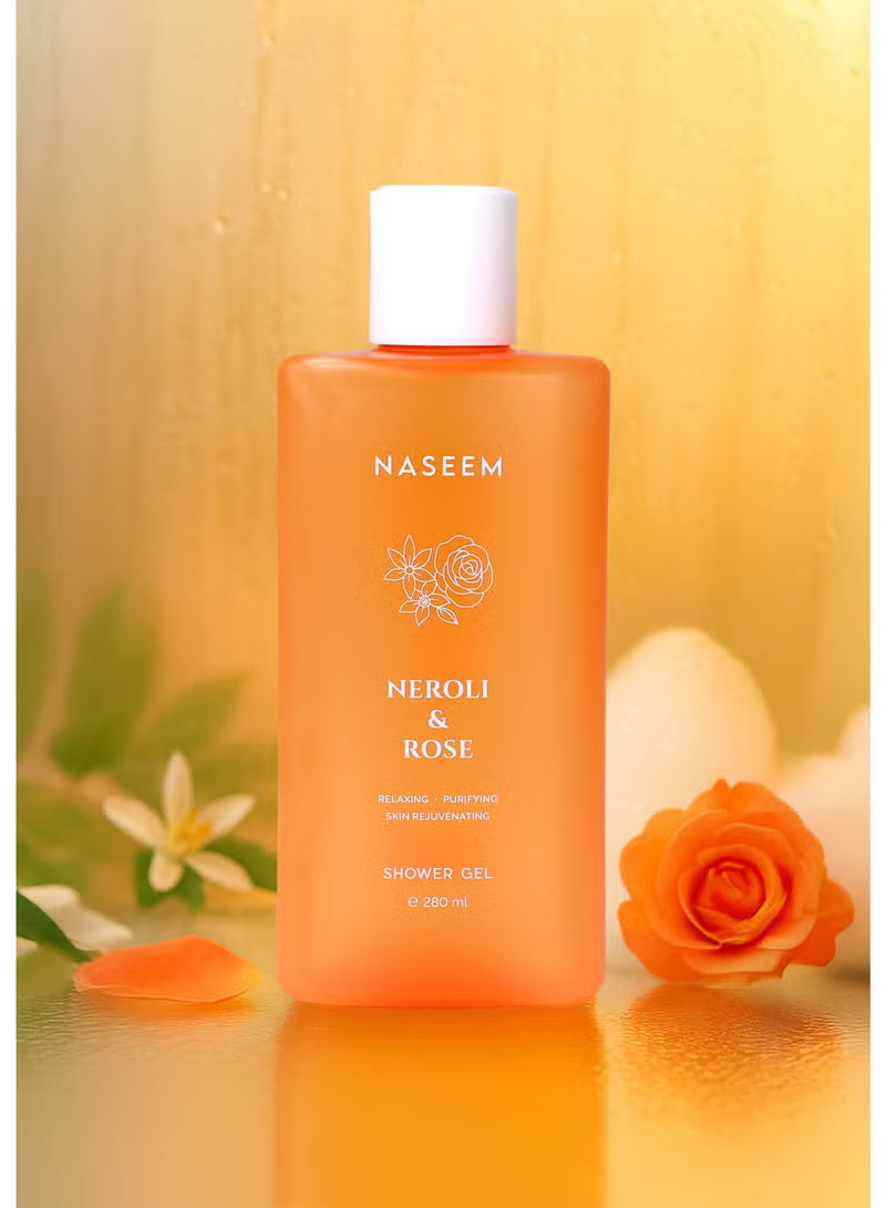 Neroli Rose Shower Gel For Men & Women - 280ML
