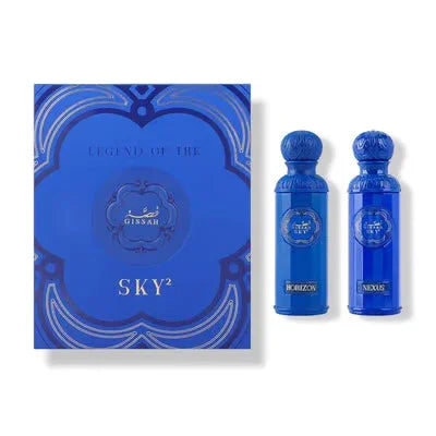 Gissah Legend Of The Sky (Him) 2x90ml EDP - Dual Fresh Aromatic Fragrance Set