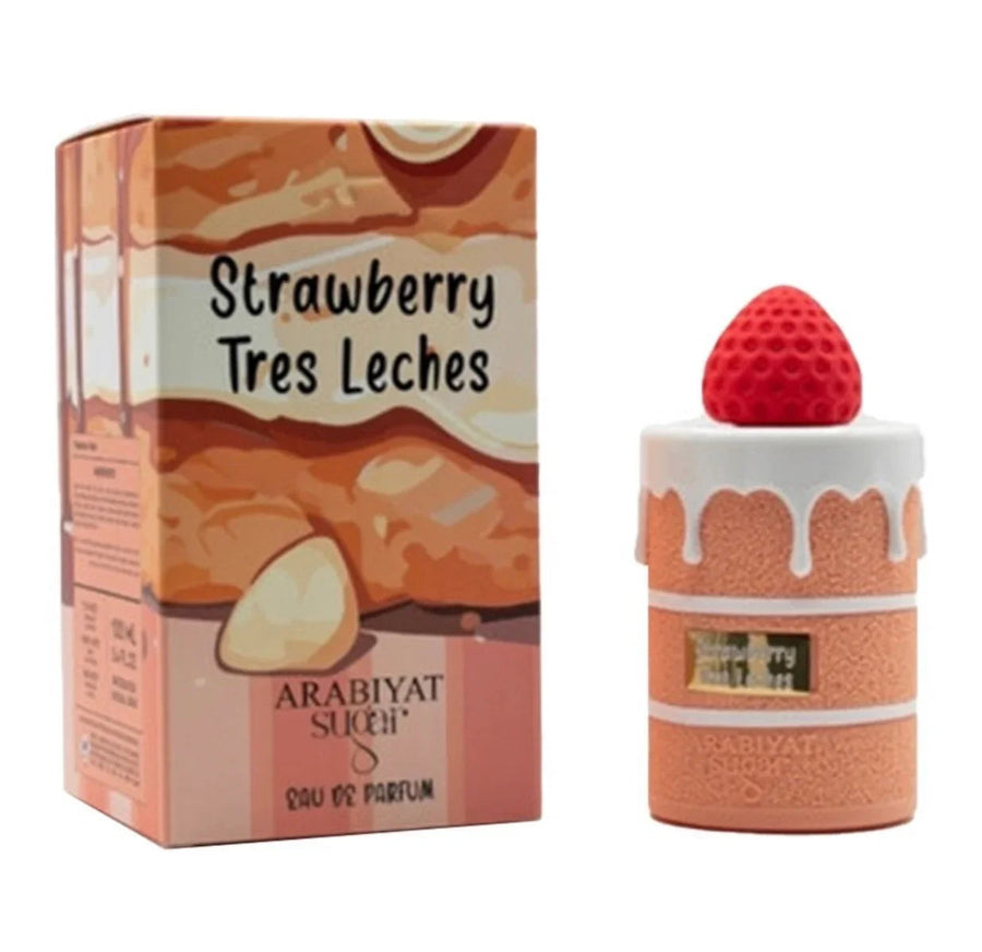 Indulge in Arabiyat Sugar Strawberry Tres Leches Perfume