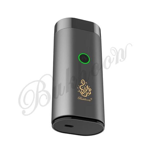 Portable Electric Rechargeable Bakhoor Burner in Gold and Black