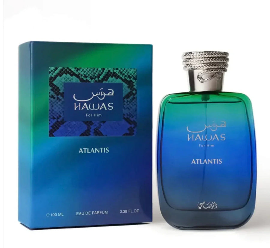 Hawas Atlantis - Invigorating Aquatic Perfume for Men