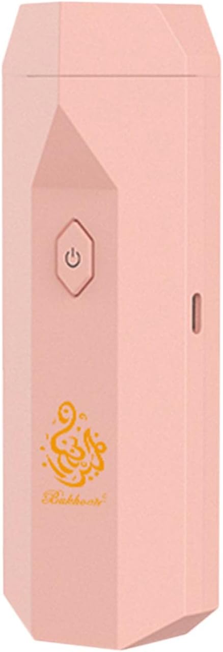 Electric Diffuser Fragrance with Hair Comb Portable Censer Incense Holder Electronic Incense Burner (Pink))