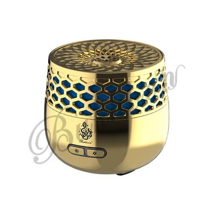 Modern Electric Bakhoor Burner in Gd/Black