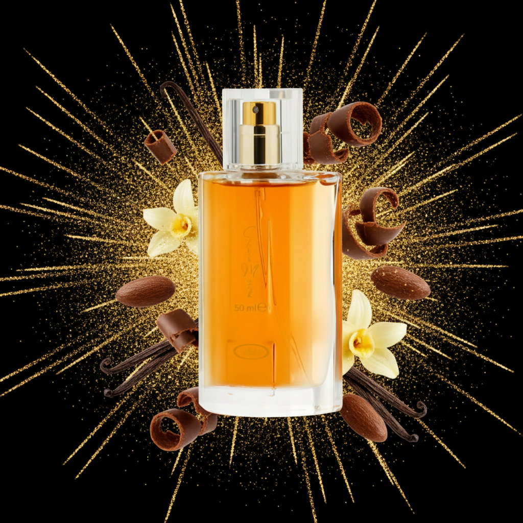 Chocomusk by Al Rehab 50ml EDP Unisex – Chocolate, Vanilla & Musk