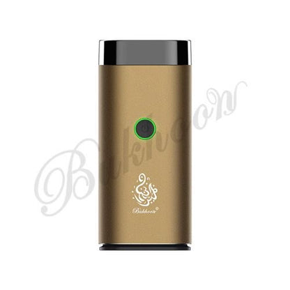 Portable Electric Rechargeable Bakhoor Burner in Gold and Black