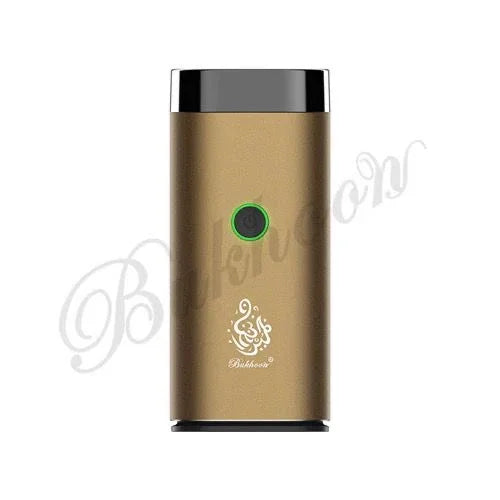 Luxury Portable Rechargeable Electric Bakhoor Burner - Gold & Black Incense Burner
