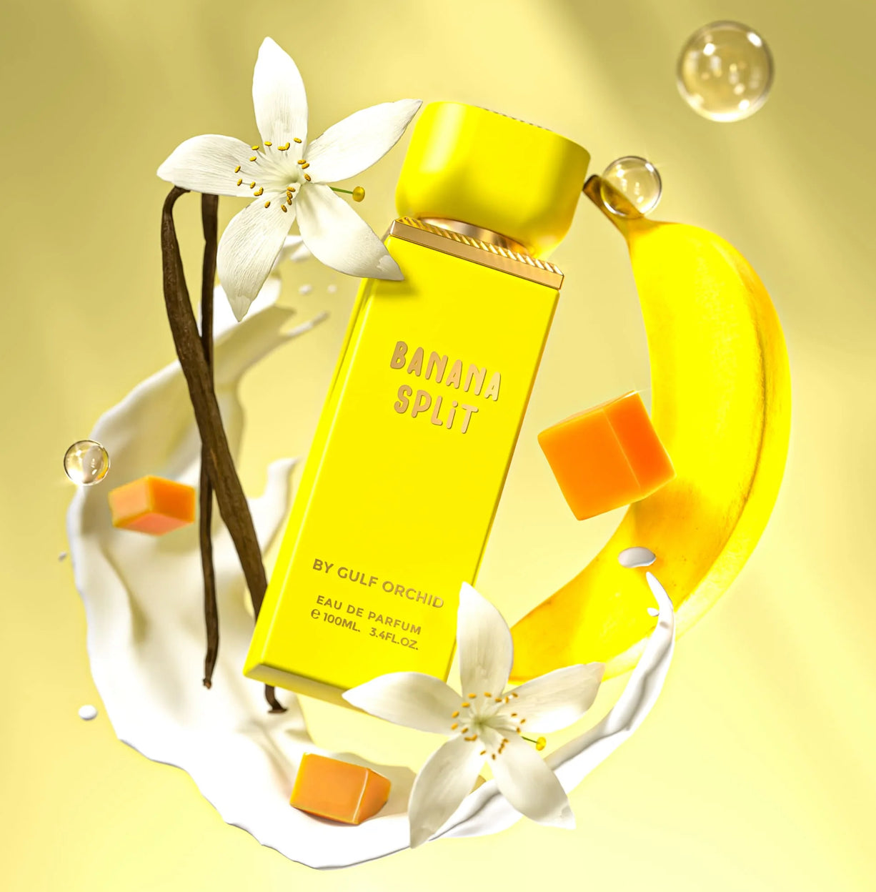 Gulf Orchid Banana Split EDP 100ml - Fruity Gourmand Perfume