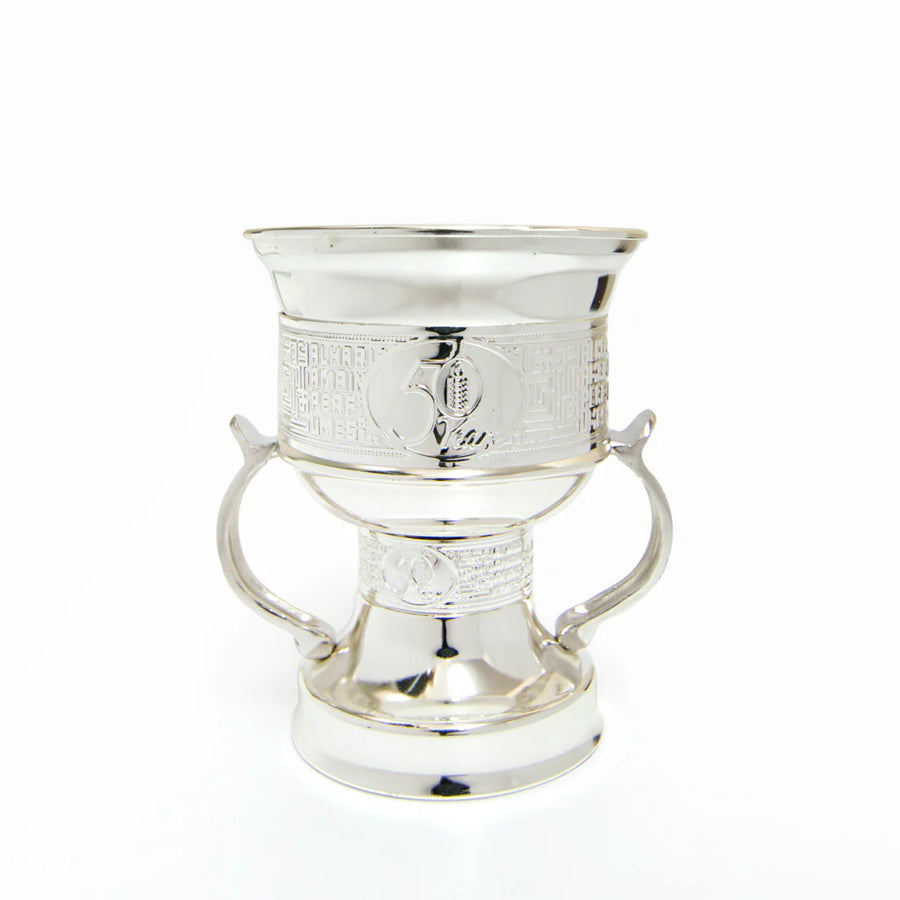 Haramain Medium 50 Years Bakhoor Burner in Silver Design