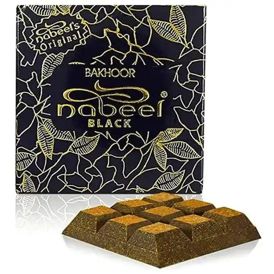 Oudh Nabeel Black Bakhoor for Premium Home Fragrance
