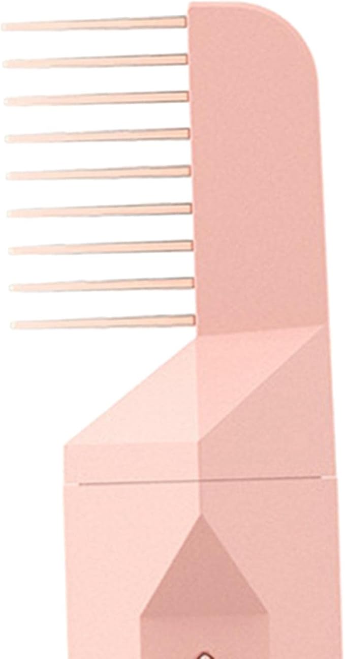 Electric Diffuser Fragrance with Hair Comb Portable Censer Incense Holder Electronic Incense Burner (Pink))