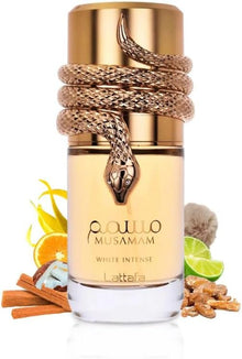 Lattafa Musamam White Intense Eau De Parfum 100ml - Unisex Floral Woody Fragrance