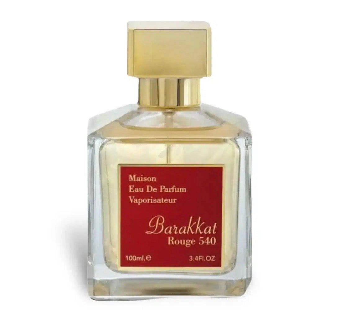 Experience Luxury with Barakkat Rouge 540 Perfume 100ml EDP