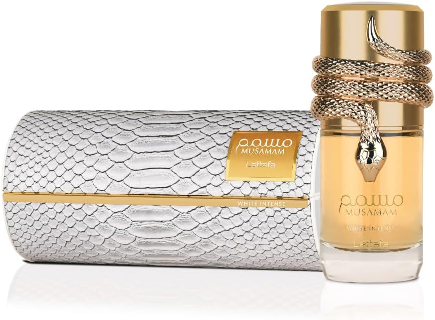 Lattafa Musamam White Intense Eau De Parfum 100ml - Unisex Floral Woody Fragrance