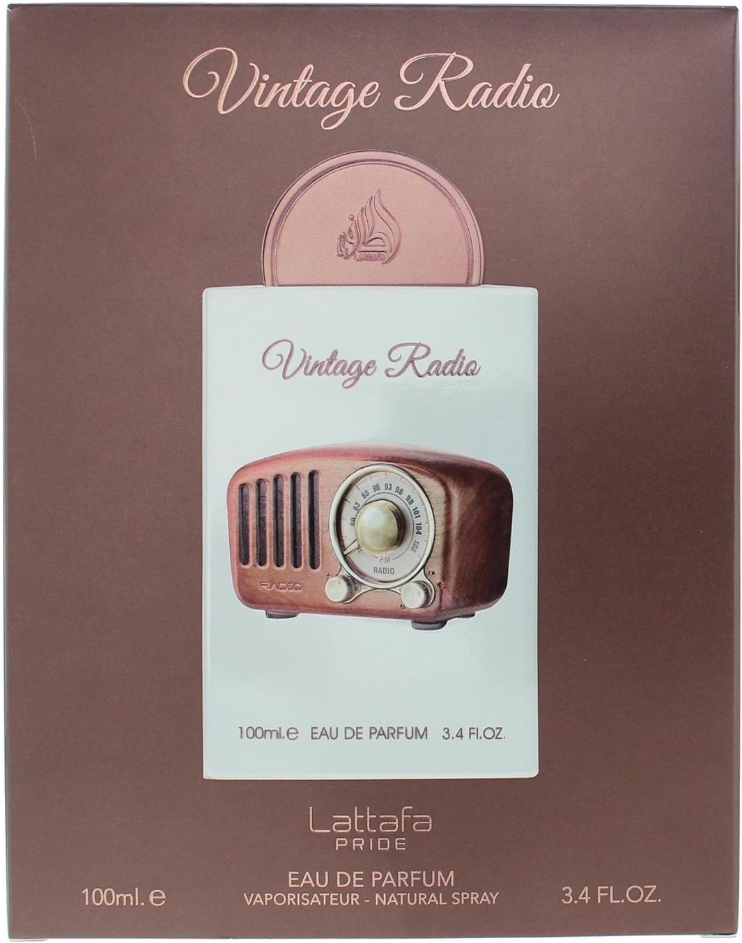 Luxury Vintage Radio Perfume 100ml EDP for All Genders